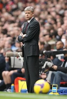 Arsenal v Aston Villa 2008-09 Collection: Arsene Wenger: The Moment of Defeat - Arsenal 0:2 Aston Villa, 2008