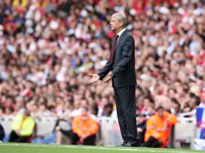 Arsenal V Juventus Prints: Arsene Wenger: The Moment of Defeat against Juventus at Emirates Stadium, 2008