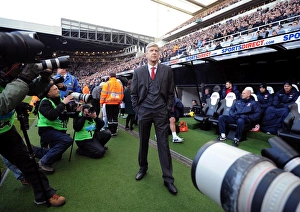 Newcastle United V Arsenal 2013-14 Prints: Arsene Wenger at Newcastle United: Arsenal Manager, Premier League 2013-14