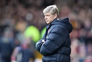 Cardiff City V Arsenal FA Cup Prints: Arsene Wenger at Ninian Park: A 0:0 FA Cup Stalemate with Cardiff City