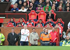 Arsene Wenger at Old Trafford: Arsenal vs. Manchester United, 2011-12 Premier League