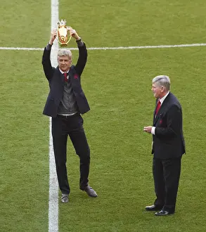 Arsene Wenger and Pat Rice: A Farewell Embrace at Arsenal (Arsenal v Burnley, 2017-18)
