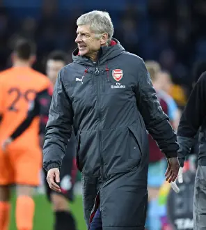 Burnley V Arsenal 2017-18 Prints: Arsene Wenger: Post-Match Reflection at Burnley (2017-18)