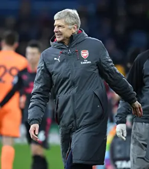 Burnley V Arsenal 2017-18 Prints: Arsene Wenger: Post-Match Reflections at Burnley (2017-18)