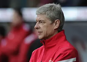 Arsene Wenger: Pre-Match Focus at Swansea City (Swansea City v Arsenal, 2011-12)