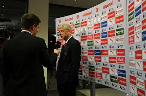 Arsenal V Sunderland 2016-17 Prints: Arsene Wenger: Pre-Match Interview Ahead of Arsenal's Clash with Sunderland (2016-17)