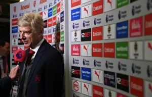 Arsenal V Burnley 2017-18 Prints: Arsene Wenger: Pre-Match Interview before Arsenal vs Burnley (2017-18)