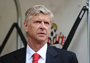 Arsenal V Anderlecht 2012-13 - Pre Season Prints: Arsene Wenger Pre-Season 2012-13: Arsenal v Anderlecht at St. Mary's Stadium