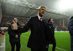 Preston North End V Arsenal - FA Cup - 2017 Prints: Arsene Wenger at Preston North End: FA Cup Third Round Showdown