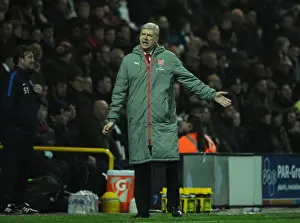 Preston North End V Arsenal - FA Cup - 2017 Prints: Arsene Wenger at Preston North End: FA Cup Third Round Showdown