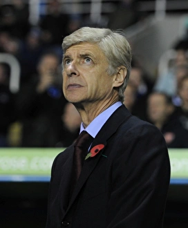 Arsene Wenger before Reading vs. Arsenal in Capital One Cup, 2012-13