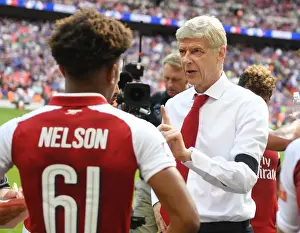 Arsene Wenger and Reece Nelson: The FA Community Shield Showdown - Arsenal vs. Chelsea (2017-18)