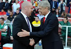 Arsene Wenger and Sean Dyche: A Pre-Match Encounter between Arsenal and Burnley Managers (2014/15)