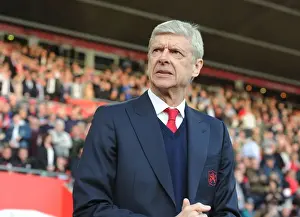 Southampton V Arsenal 2016-17 Prints: Arsene Wenger at Southampton: Premier League Clash between Arsenal and Southampton (May 2017)