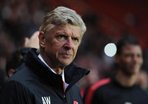 Southampton V Arsenal 2012-13 - Pre Season Prints: Arsene Wenger at Southampton's St