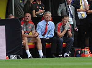 Watford V Arsenal 2016-17 Prints: Arsene Wenger, Steve Bould