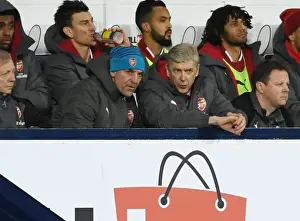 West Bromwich Albion V Arsenal 2017-18 Prints: Arsene Wenger and Steve Bould Before Arsenal's Clash with West Bromwich Albion (2017-18)