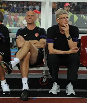 Arsene Wenger and Steve Bould: Arsenal's Pre-Season Duo in Malaysia (2012-13)