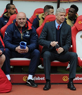 Arsene Wenger and Steve Bould Lead Arsenal at Sunderland, 2016 Premier League