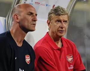 Arsene Wenger and Steve Bould: Preparing for Arsenal's Vietnam Friendly (2013)