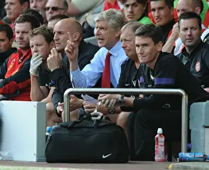 Liverpool V Arsenal 2012-13 Prints: Arsene Wenger and Steve Bould: A Tactical Alliance at Anfield (2012-13)