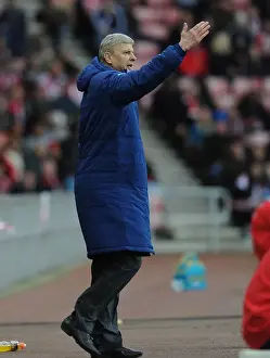 Arsene Wenger at Sunderland: Premier League Clash 2014