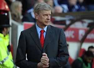 Images Dated 25th October 2014: Arsene Wenger - Sunderland v Arsenal, Premier League 2014/15