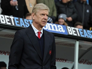 Swansea City V Arsenal - 2016-17 Prints: Arsene Wenger at Swansea City: Arsenal vs. Swansea City, Premier League 2016-17