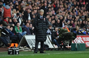 Swansea V Arsenal - FA Cup 3rd Rd 2012-13 Prints: Arsene Wenger at Swansea City: FA Cup Third Round, 2013