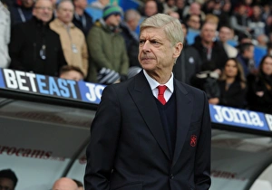 Swansea City V Arsenal - 2016-17 Prints: Arsene Wenger at Swansea City vs Arsenal, Premier League 2016-17