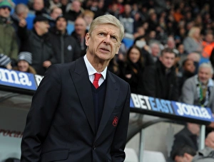 Arsene Wenger before Swansea City vs Arsenal (2016-17)