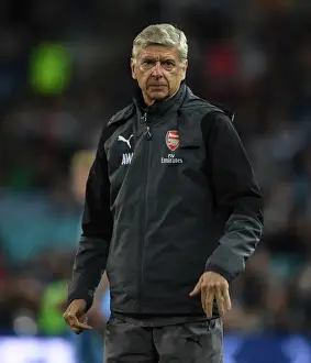 Sydney FC V Arsenal - 2017-18 Prints: Arsene Wenger at Sydney FC Pre-Season Friendly with Arsenal, 2017