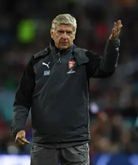 Sydney FC V Arsenal - 2017-18 Prints: Arsene Wenger at Sydney FC Pre-Season Friendly with Arsenal, 2017
