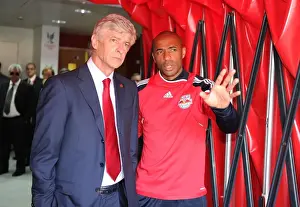 Arsene Wenger and Thierry Henry Reunited at the Emirates Cup (2011)