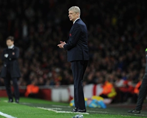 Arsenal V Tottenham Hotspur 2015-16 Prints: Arsene Wenger and Tottenham Face Off: Arsenal vs