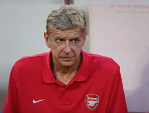 Vietnam V Arsenal 2013-14 Prints: Arsene Wenger at Vietnam's My Dinh National Stadium Before Arsenal Friendly Match (2013)