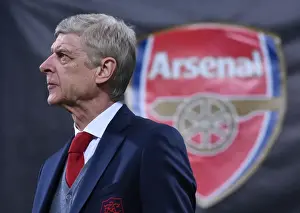 AC Milan V Arsenal 2017-18 Prints: Arsene Wenger vs. AC Milan: Europa League Clash (2017-18)