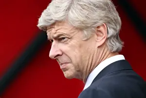 Arsenal V AC Milan 2010-11 Prints: Arsene Wenger vs AC Milan: A Manager's Battle - Arsenal 1-1, Emirates Cup 2010
