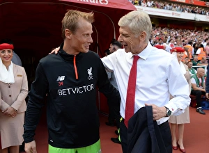 Arsenal V Liverpool 2016-17 Prints: Arsene Wenger vs. Alex Manninger: Arsenal vs. Liverpool Showdown, Premier League 2016-17
