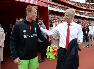 Arsenal V Liverpool 2016-17 Prints: Arsene Wenger vs. Alex Manninger: The Manager Showdown - Arsenal vs