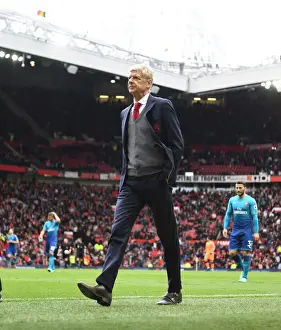 Manchester United V Arsenal 2017-18 Prints: Arsene Wenger vs. Jose Mourinho: A Tactical Battle at Old Trafford - Manchester United vs