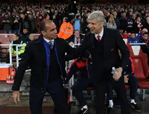 Arsene Wenger vs. Roberto Martinez: Pre-Match Face-Off at Arsenal vs. Everton (2015/16)