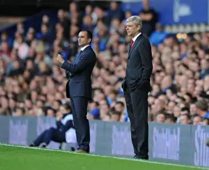 Everton V Arsenal 2014/15 Prints: Arsene Wenger vs. Roberto Martinez: Premier League Showdown (Everton v Arsenal, 2014)
