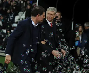 West Ham United V Arsenal 2016-17 Prints: Arsene Wenger vs. Slaven Bilic: Premier League Showdown - West Ham United vs