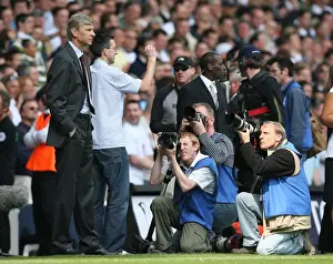 Tottenham V Arsenal 2006-7 Prints: Arsene Wenger vs Tottenham: The 2006-07 FA Premiership Stalemate