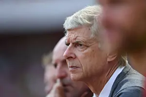 Arsenal V West Ham United 2017-18 Prints: Arsene Wenger vs. West Ham United: A Premier League Battle (2017-18)