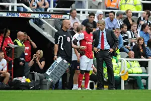 Arsene Wenger Welcomes Emmanuel Frimpong to Arsenal Debut Stage: Newcastle United vs Arsenal (2011-12)