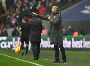 Tottenham Hotspur V Arsenal 2017-18 Prints: Arsene Wenger at Wembley: Tottenham Hotspur vs. Arsenal, Premier League 2017-18