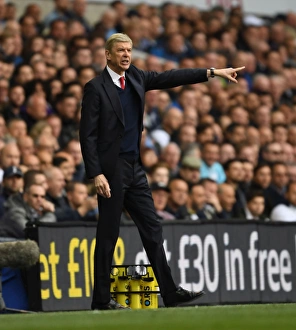 Tottenham Hotspur V Arsenal 2016-17 Prints: Arsene Wenger at White Hart Lane: Tottenham vs. Arsenal, Premier League 2016-17