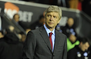 Wigan Athletic V Arsenal 2010-11 Prints: Arsene Wenger at Wigan Athletic: 2-2 Stalemate, December 29, 2010